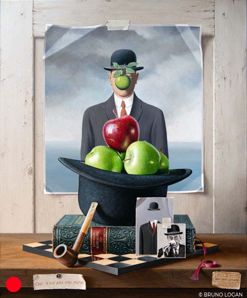 Bruno Logan - Trompe-l'oeil Painting